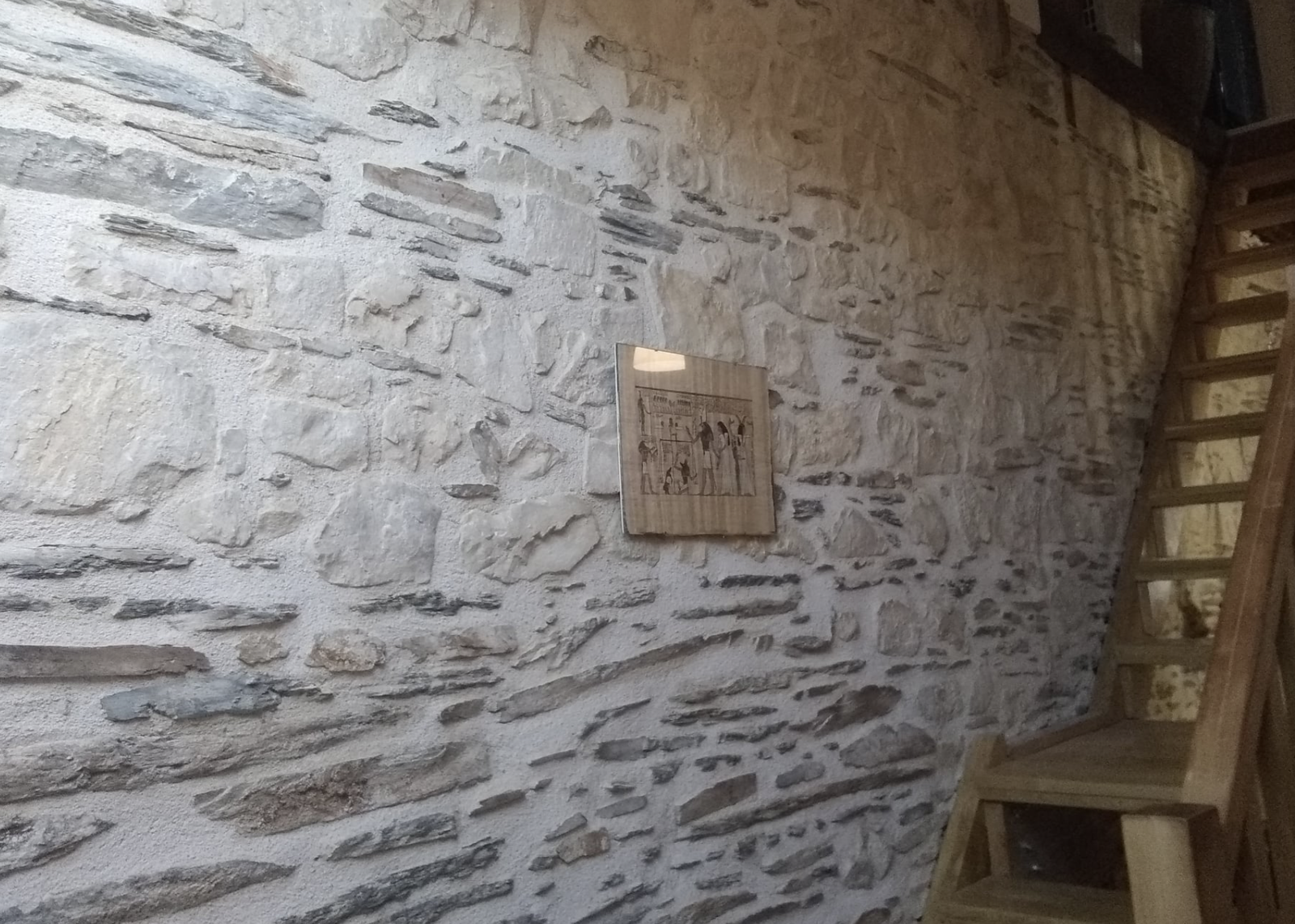 Mur en pierre traditionnelle